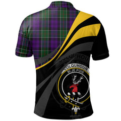 Colquhoun 03 Tartan Polo Shirt - Royal Coat Of Arms Style