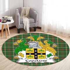 Copeland Tartan Crest Round Rug