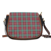 Crawford Modern Tartan Saddle Handbags