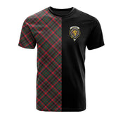 Cumming Hunting Modern Tartan T-Shirt Half of Me - Cross Style