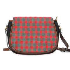 Cumming Modern Tartan Saddle Handbags