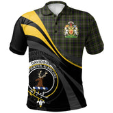 Davidson of Tulloch Dress 02 Tartan Polo Shirt - Royal Coat Of Arms Style