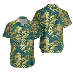 Douglas Ancient Tartan Vintage Leaves Hawaiian Shirt