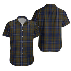 Douglas Brown Tartan Hawaiian Shirt