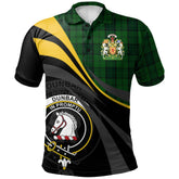 Dunbar Hunting Tartan Polo Shirt - Royal Coat Of Arms Style