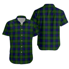 Dundas Modern Tartan Hawaiian Shirt