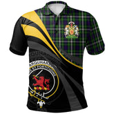 Farquharson Dress Tartan Polo Shirt - Royal Coat Of Arms Style