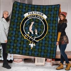 Fletcher of Dunans Tartan Crest Quilt