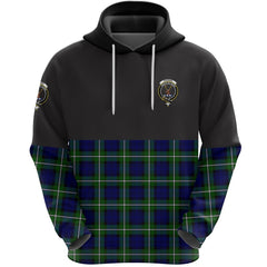 Forbes Modern Clan Half Of Tartan Hoodie