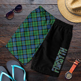 Forsyth Ancient Tartan Crest Men's Short - Cross Style
