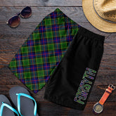 Forsyth Modern Tartan Crest Men's Short - Cross Style