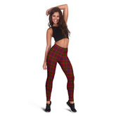Fox Red Tartan Leggings