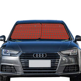 Fraser Weathered Tartan Car Sun Shade - 2 Pieces