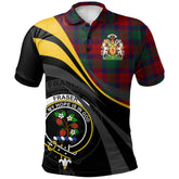 Fraser of Altyre Tartan Polo Shirt - Royal Coat Of Arms Style