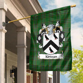 Kirwan Tartan Crest Garden Flag