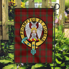 Carruthers Tartan Crest Garden Flag - Original Crest