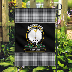 Glendinning Tartan Crest Garden Flag - Welcome Style