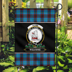 Home Ancient Tartan Crest Garden Flag - Welcome Style