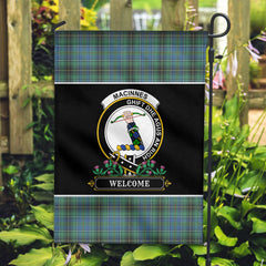 MacInnes Ancient Tartan Crest Garden Flag - Welcome Style