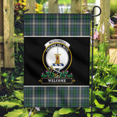 McDowell (MacDowell) Tartan Crest Garden Flag - Welcome Style