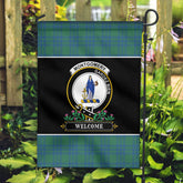 Montgomery Ancient Tartan Crest Garden Flag - Welcome Style