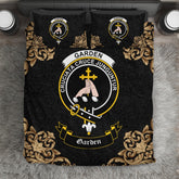 Garden (or Gardyne) Crest Black Bedding Set
