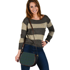 Gordon Tartan Saddle Handbags