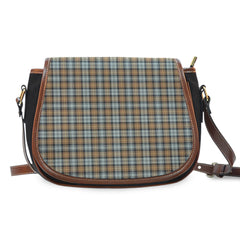 Gordon Weathered Tartan Saddle Handbags