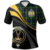 Gordon of Esselmont Tartan Polo Shirt - Royal Coat Of Arms Style