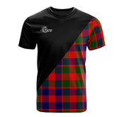 Gow of McGouan Tartan - Military T-Shirt