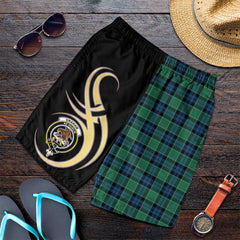 Graham of Menteith Ancient Tartan Crest Men's Short PM8