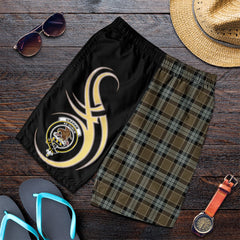 Graham of Menteith Weathered Tartan Crest Men's Short PM8