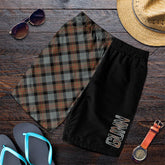Gunn Weathered Tartan Crest Men's Short - Cross Style