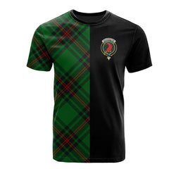 Halkerston Tartan T-Shirt Half of Me - Cross Style
