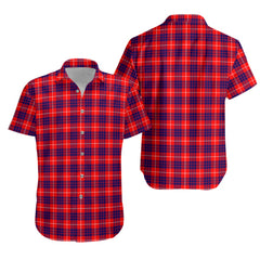 Hamilton Modern Tartan Hawaiian Shirt