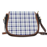 Hannay Modern Tartan Saddle Handbags