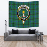 Henderson Ancient Tartan Crest Tapestry