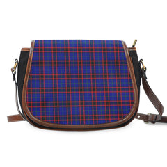 Home Modern Tartan Saddle Handbags