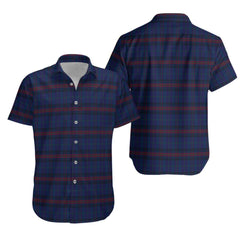 Hughes of Wales Tartan Hawaiian Shirt