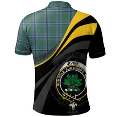 Irvine of Drum Tartan Polo Shirt - Royal Coat Of Arms Style