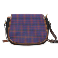 James of Wales Tartan Saddle Handbags