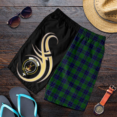 Keith Modern Tartan Crest Men's Short PM8