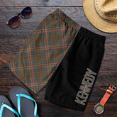 Kennedy Weathered Tartan Crest Men's Short - Cross Style