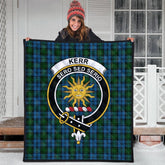 Kerr Hunting Tartan Crest Quilt