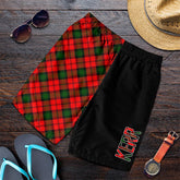 Kerr Modern Tartan Crest Men's Short - Cross Style