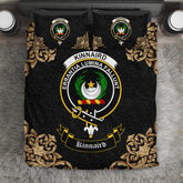 Kinnaird Crest Black Bedding Set