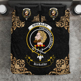Kirkaldy (of Grange) Crest Black Bedding Set