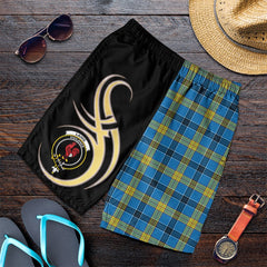 Laing Tartan Crest Men's Short PM8
