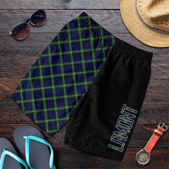 Lamont Modern Tartan Crest Men's Short - Cross Style