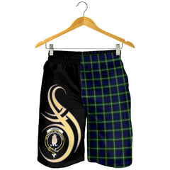 Lamont Modern Tartan Crest Men's Short PM8